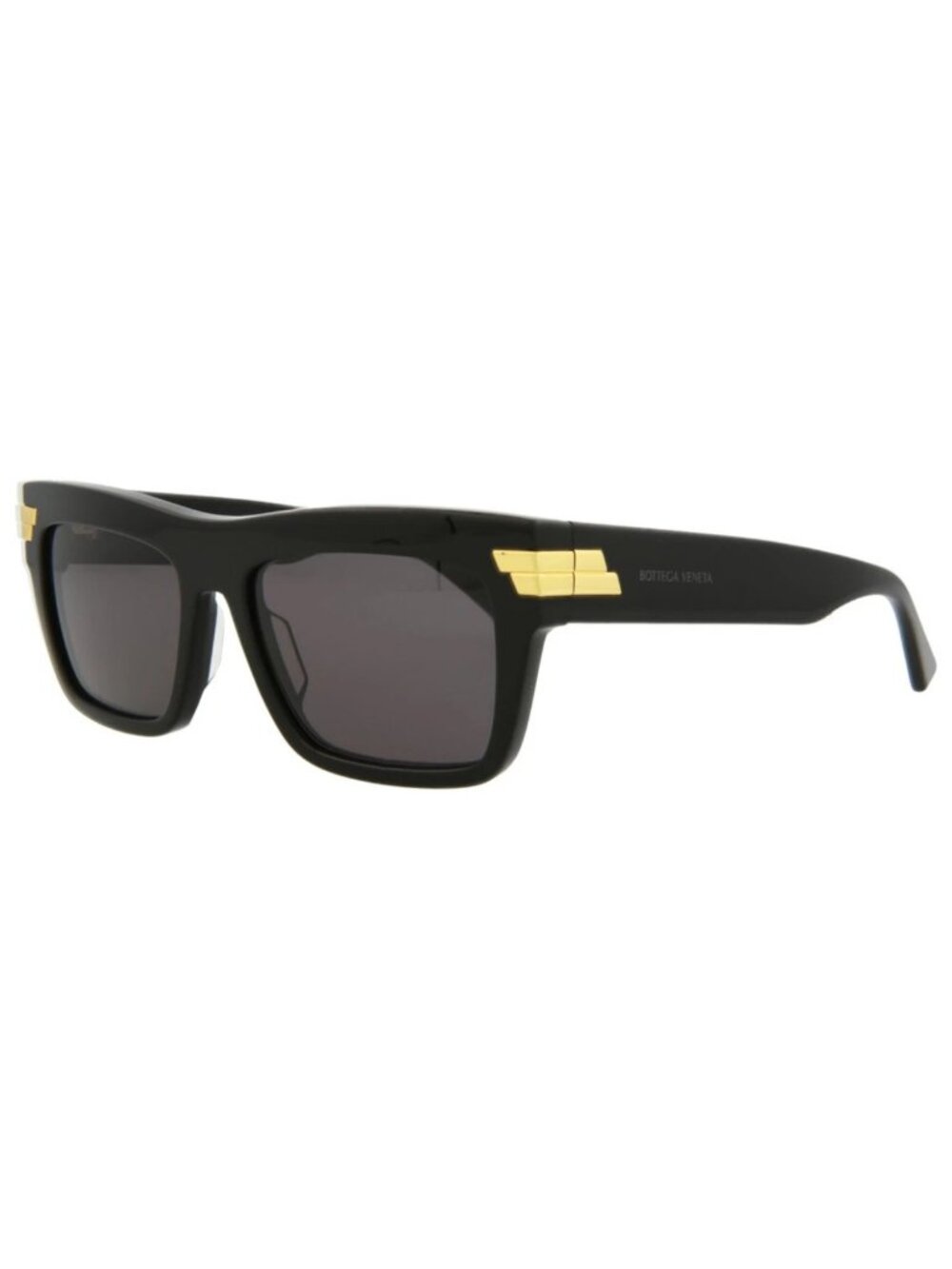 New Bottega Veneta Women's Sunglasses Square Rectangle Acetate Frame Unisex Grey